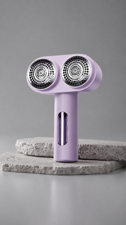 Dual-Head Fabric Shaver & Lint Remover