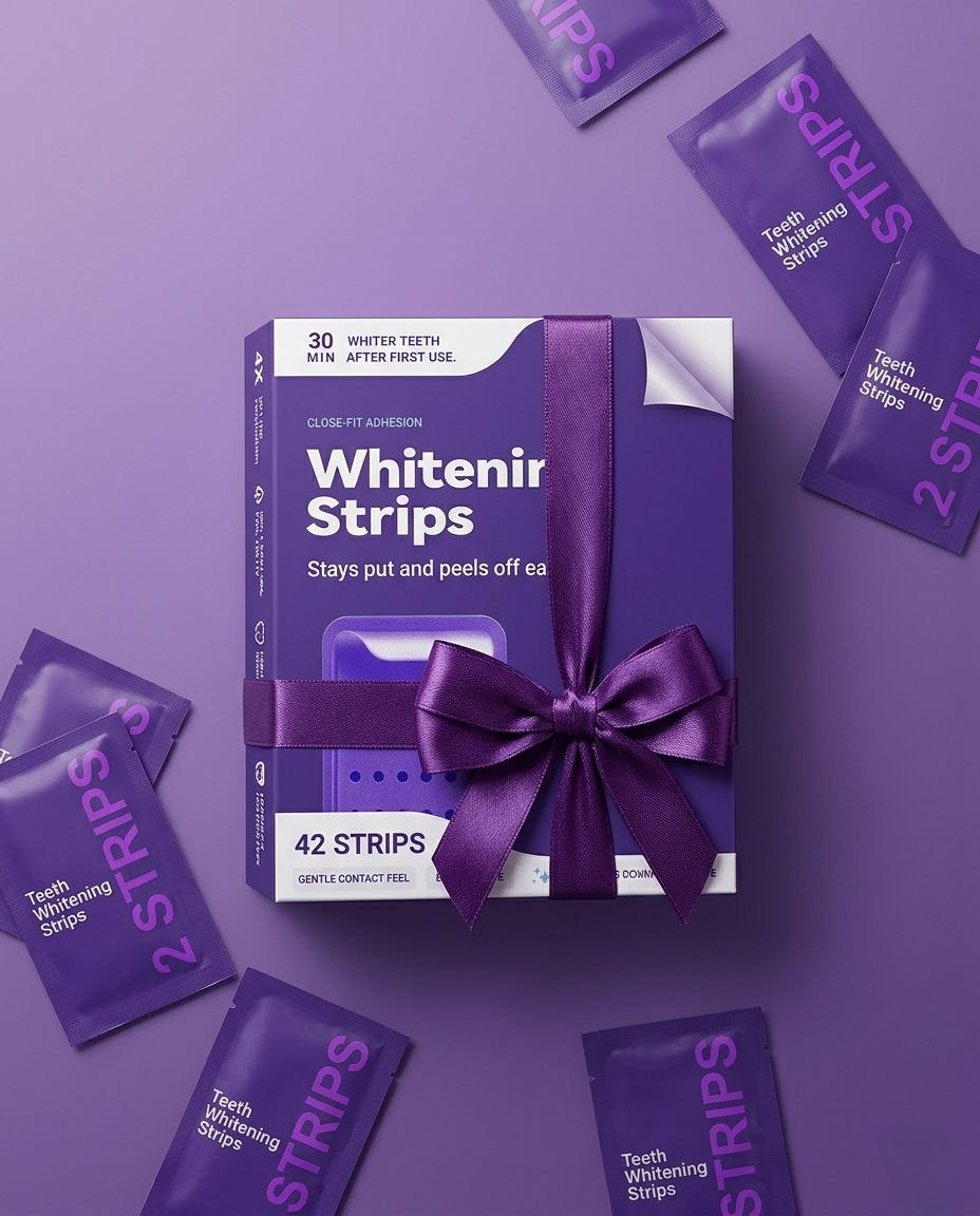Purple Whitening Tooth Patch