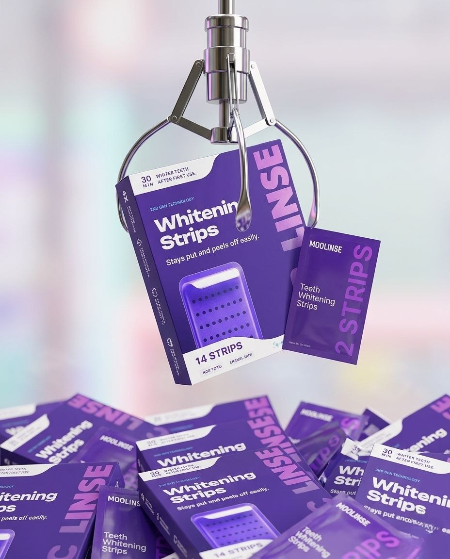 Purple Whitening Tooth Patch