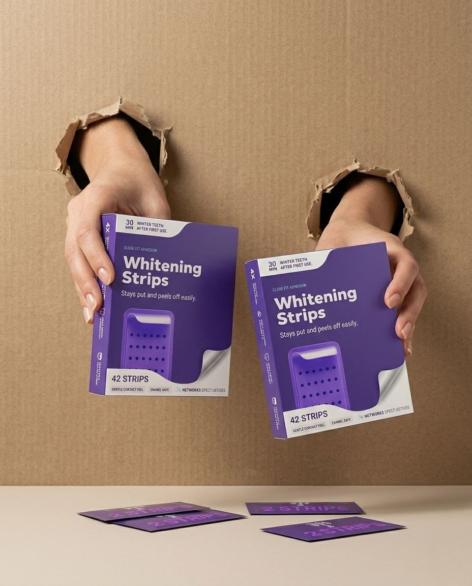 Purple Whitening Tooth Patch