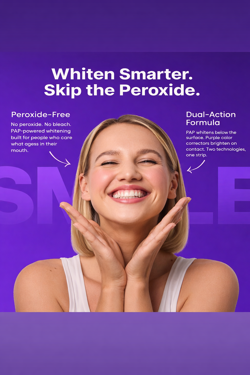 Purple Whitening Tooth Patch