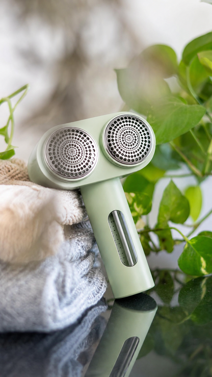 Dual-Head Fabric Shaver & Lint Remover