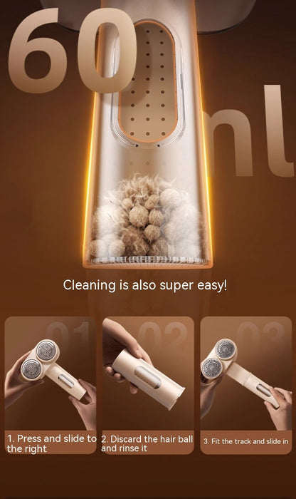 Dual-Head Fabric Shaver & Lint Remover